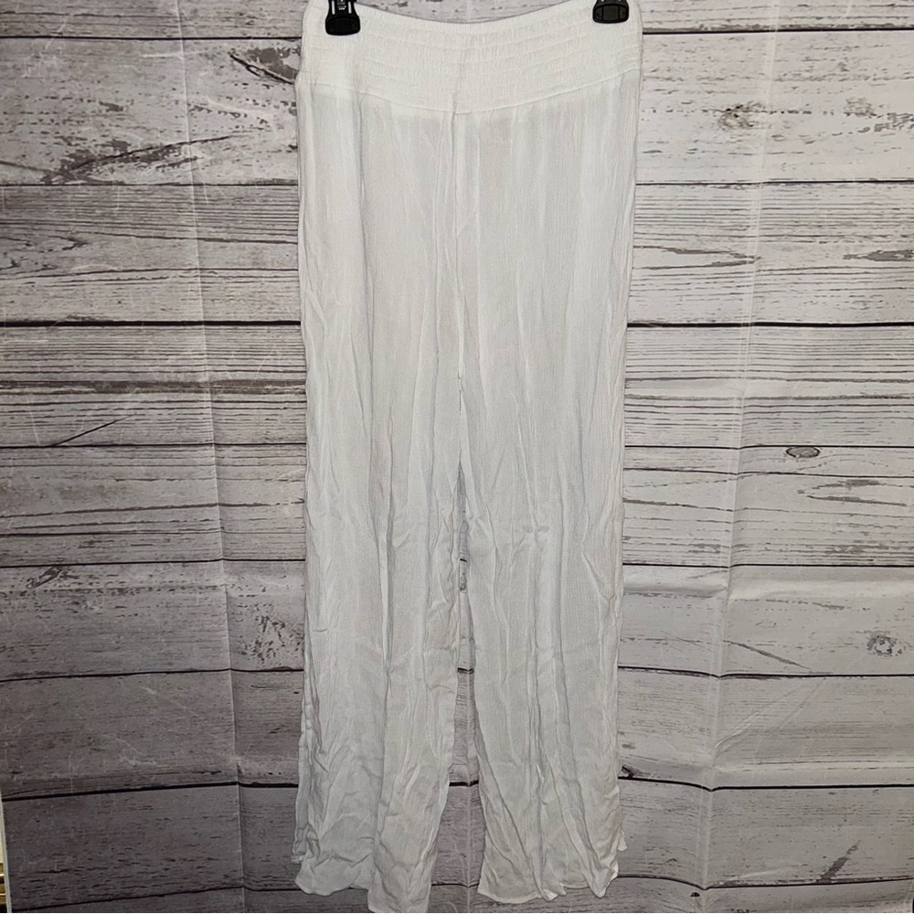 Kona Sol White Cover-up Pants - Picture 4 of 4